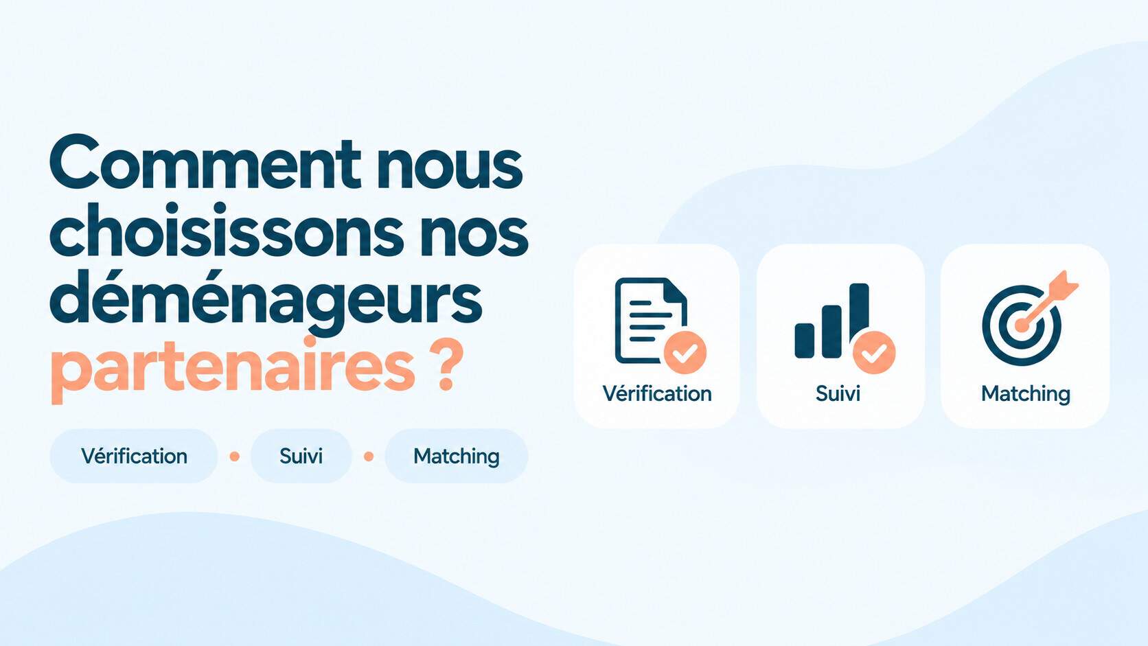 Comment nous sélectionnons nos déménageurs